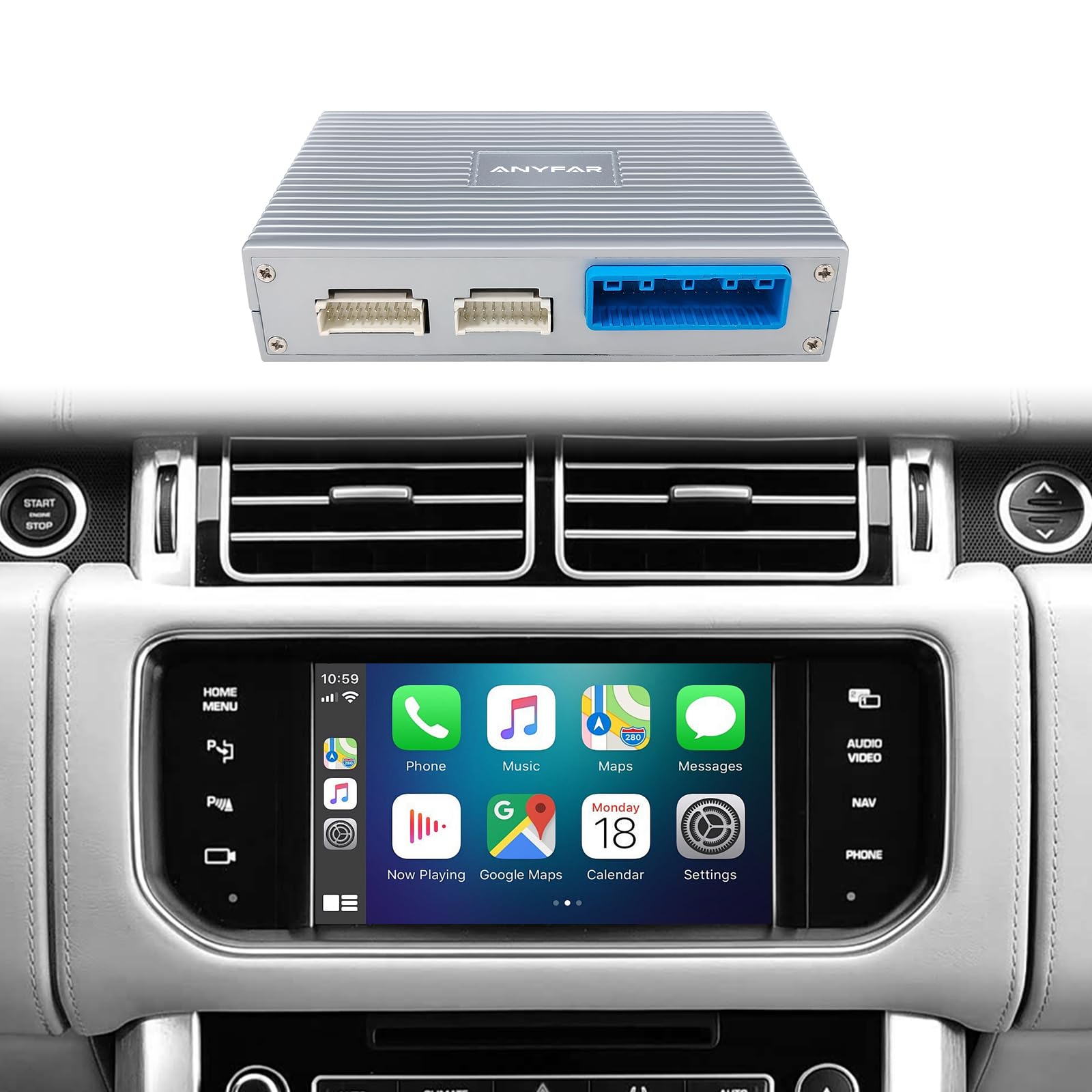 Amazon.com: ANYFAR Wireless CarPlay Android Auto Adapter Decoder